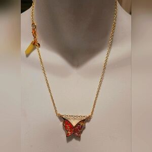 Handmade pressed pendant